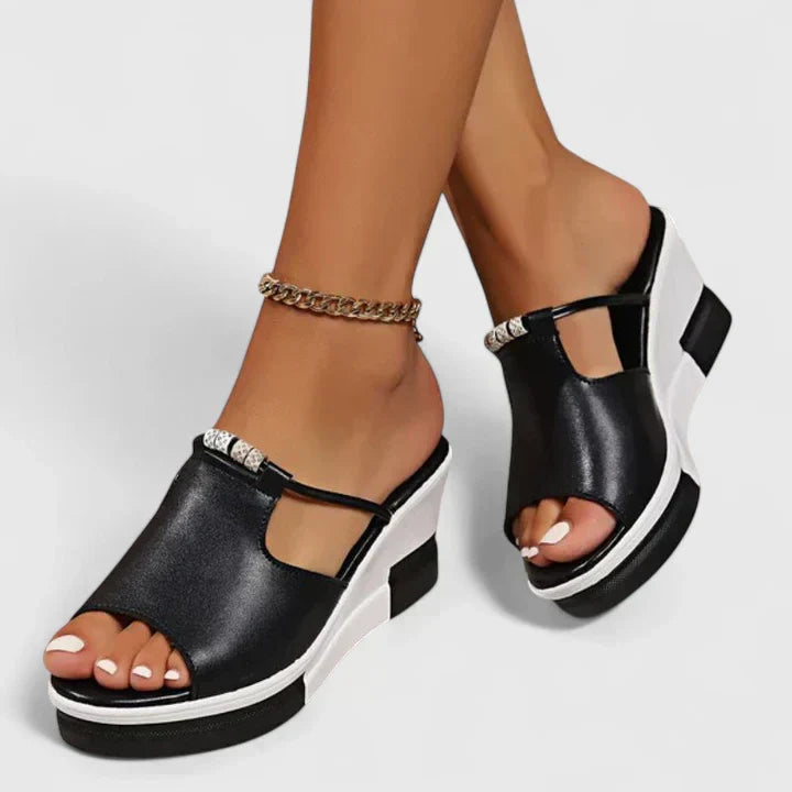 Florine Orthopedic Sandals — front view