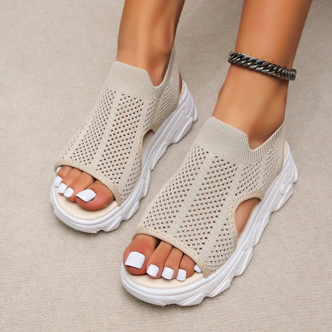 Scarlett Orthopedic Sandals — lifestyle view