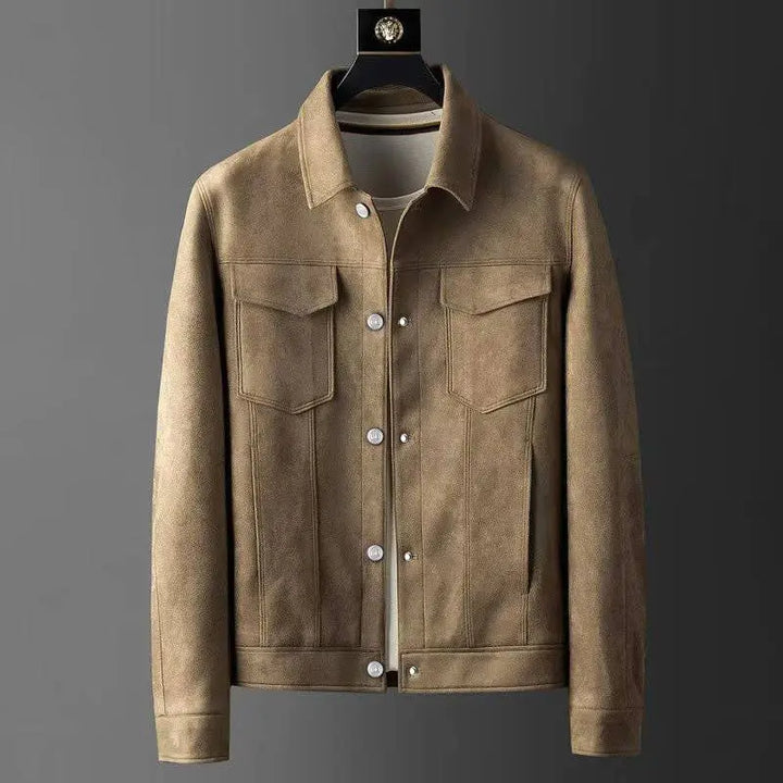 HUNTER -  SUEDE COAT JACKET