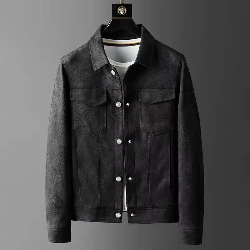 HUNTER -  SUEDE COAT JACKET