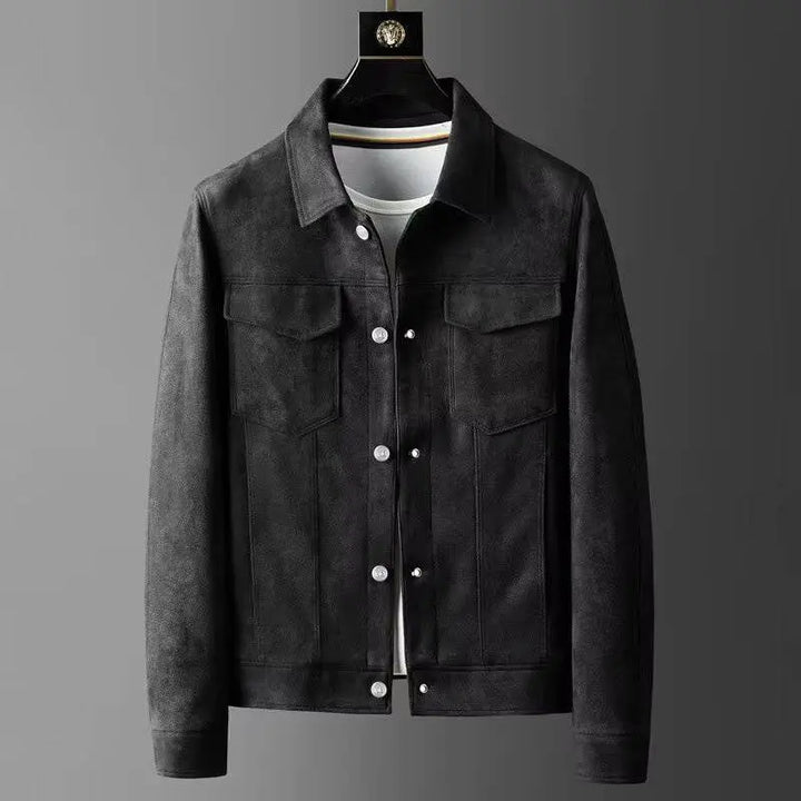 HUNTER -  SUEDE COAT JACKET