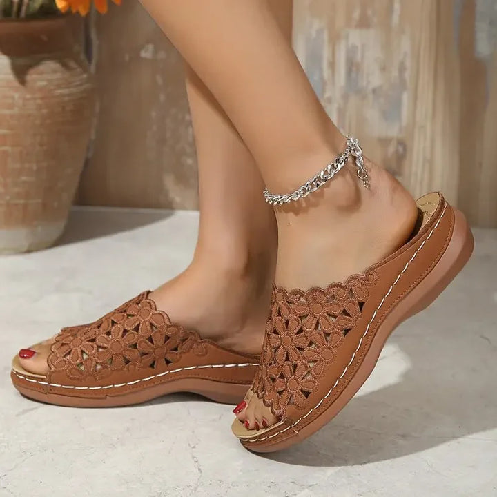 Ella Orthopedic Sandals — sole view