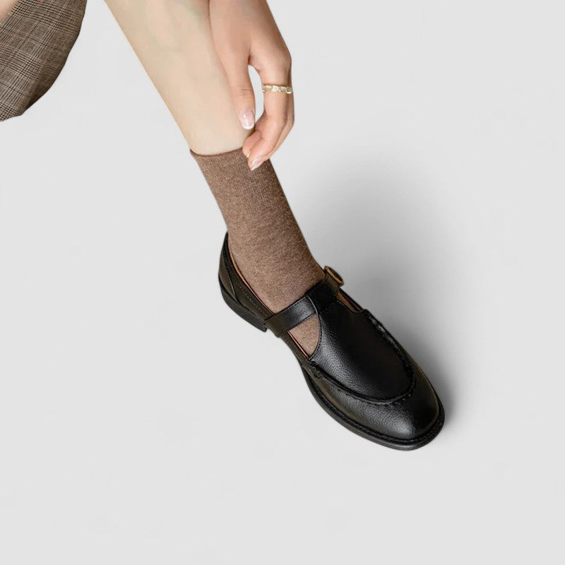 Avery Square Toe Mary Jane — side view