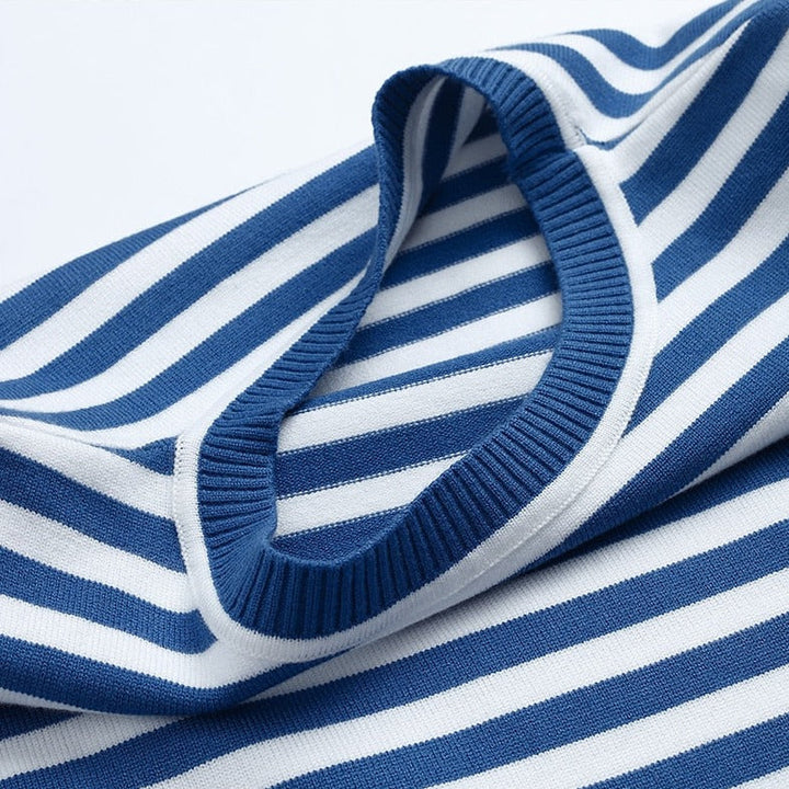 Grace Elegant Striped Shirt — product view