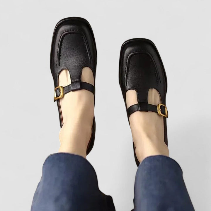 Elizabeth – Orthopedic T-Strap Mary Jane Shoes