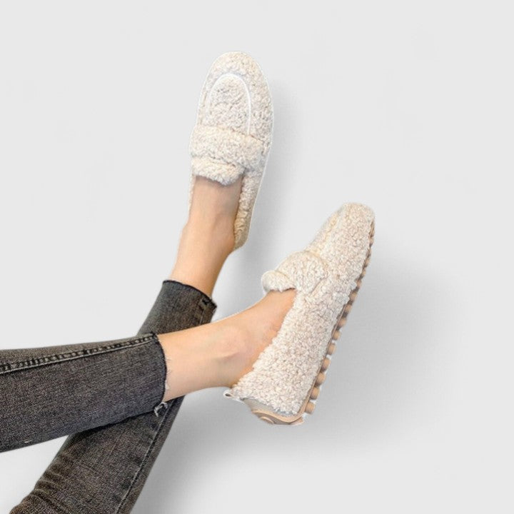 Rita - Fluffy Warm Slip-on Shoes