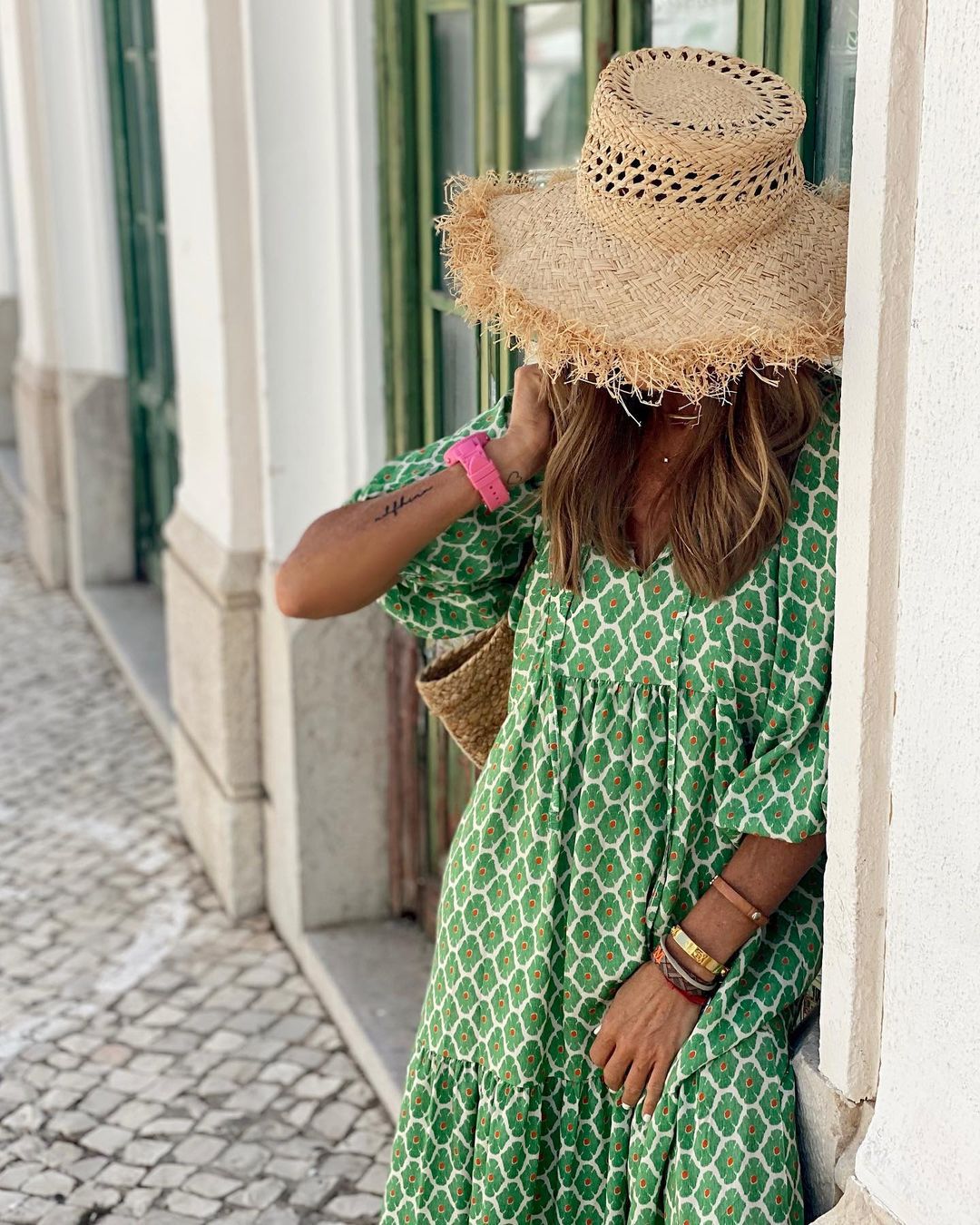 Iwa Boho Summer Dress — styled view