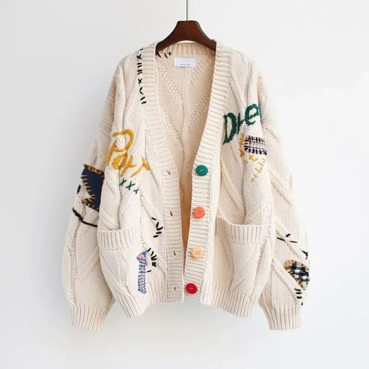 Zoe Embroidered Cardigan — alternate view