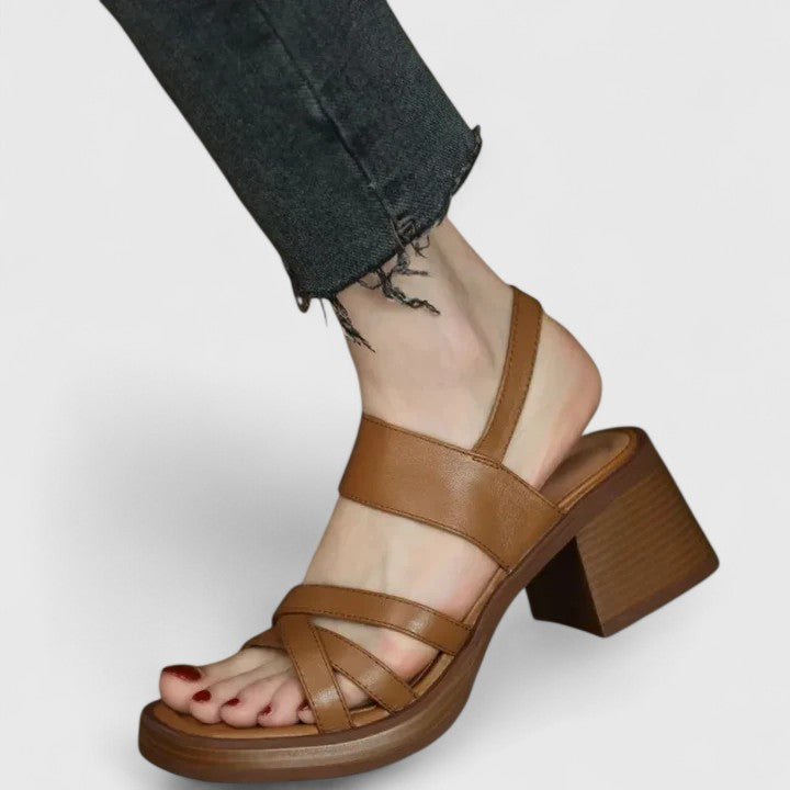 Jamie Elegant Sandals — back view