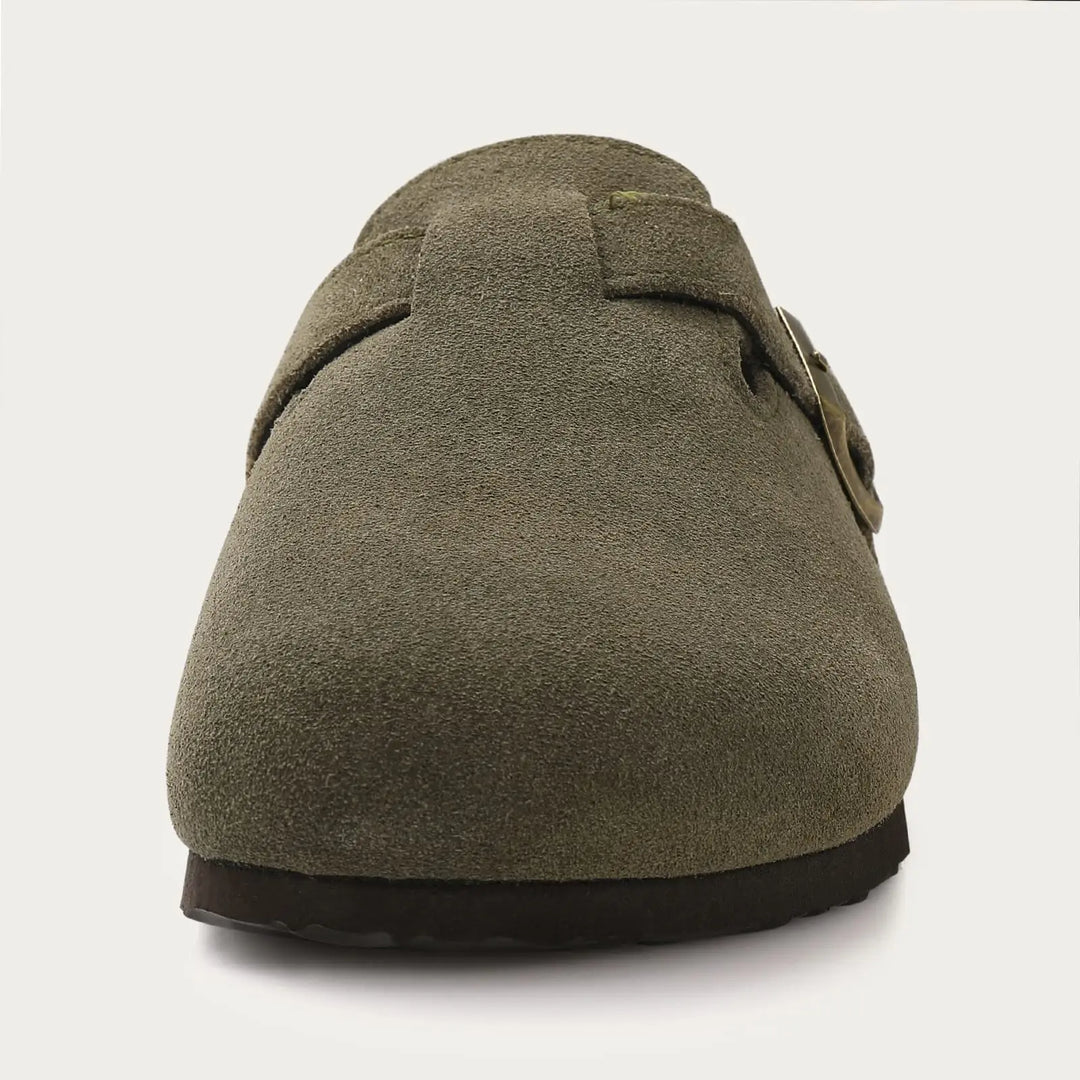 Annabel - Woolen Slip-on Clogs