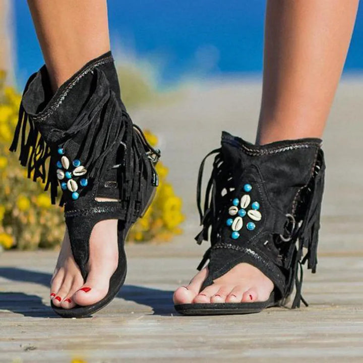 Victoria Boho Orthopedic Sandals — detail view