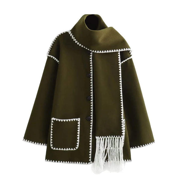 Olivia Premium Designer French Coat — alternate view
