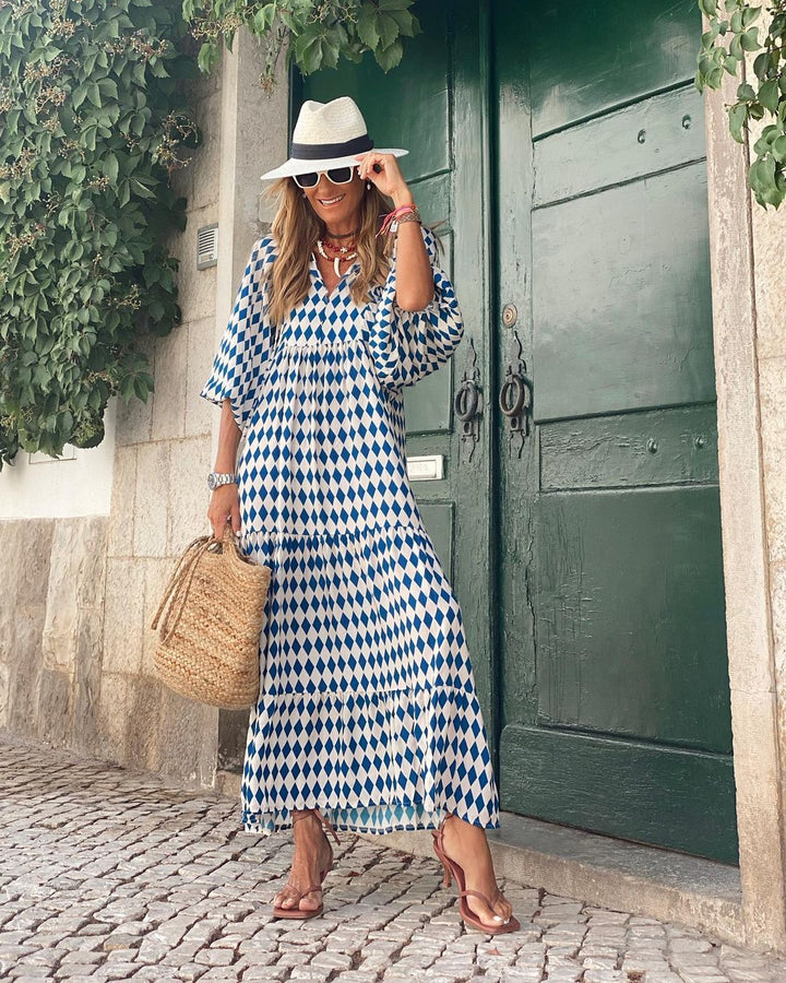 Iwa Boho Summer Dress — lifestyle shot