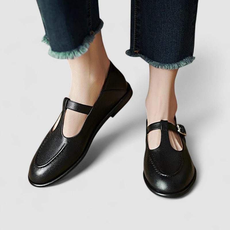 Camila Low Heel Mary Jane — front view