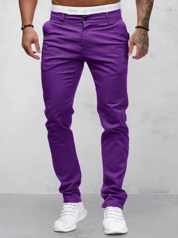 Casual Cozy Solid Pants