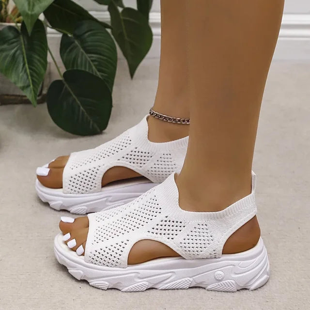 Scarlett Orthopedic Sandals — back view
