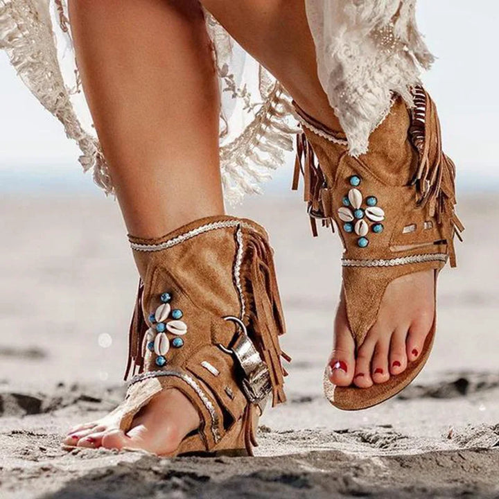Victoria Boho Orthopedic Sandals — front view