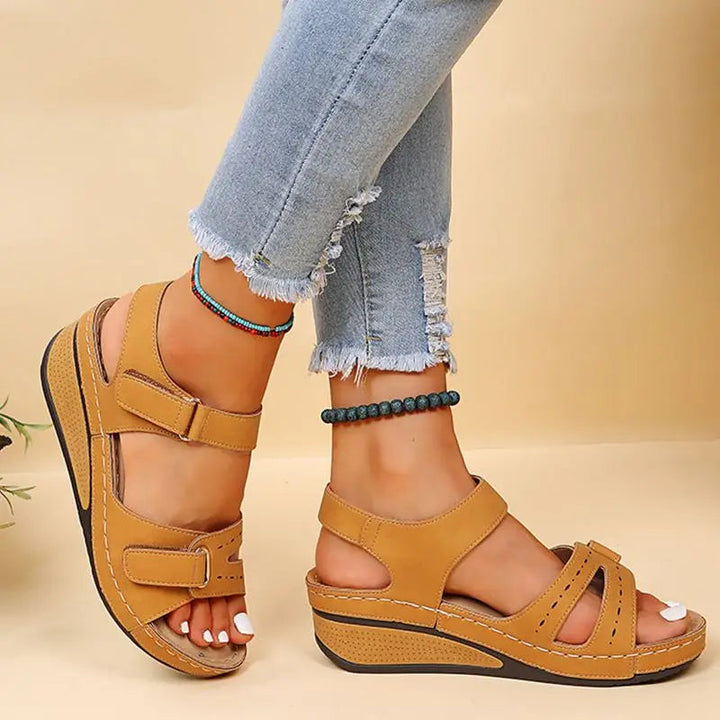 Riley Orthopedic Sandals — front view