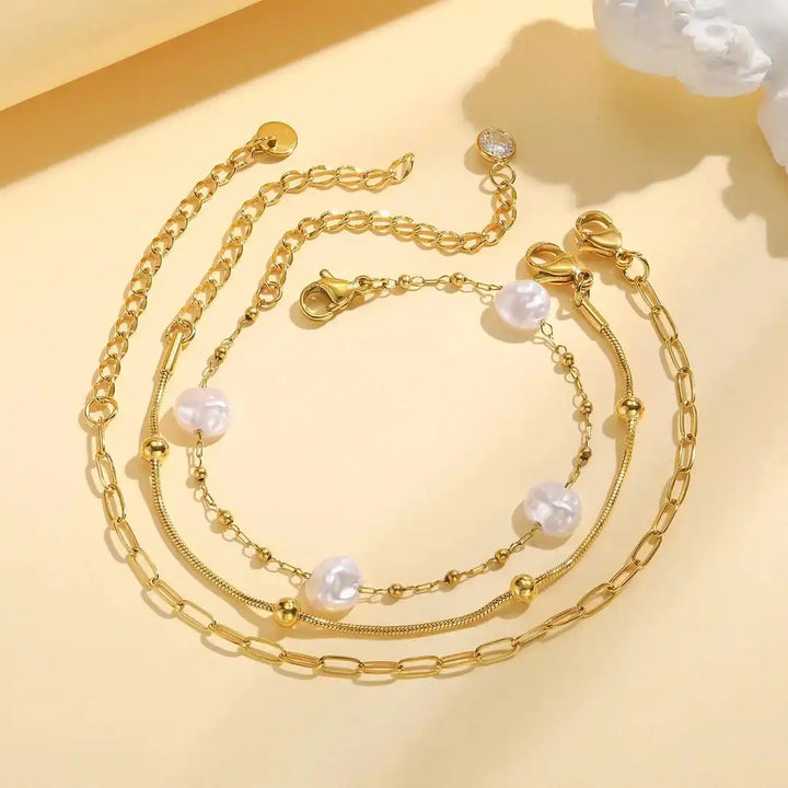Bracelet worn on a model's wrist