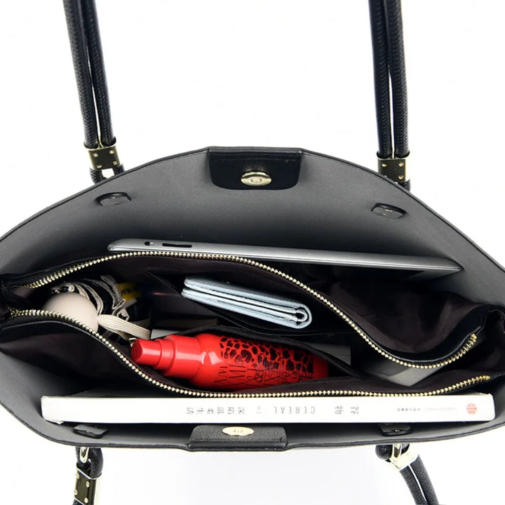 AVERY™ | ELEGANT LEATHER TOTE BAG