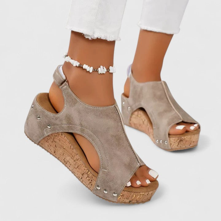Jolyna Orthopedic Sandals — close-up detail