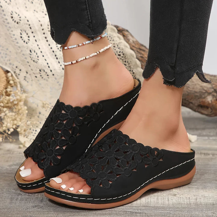 Ella Orthopedic Sandals — front view