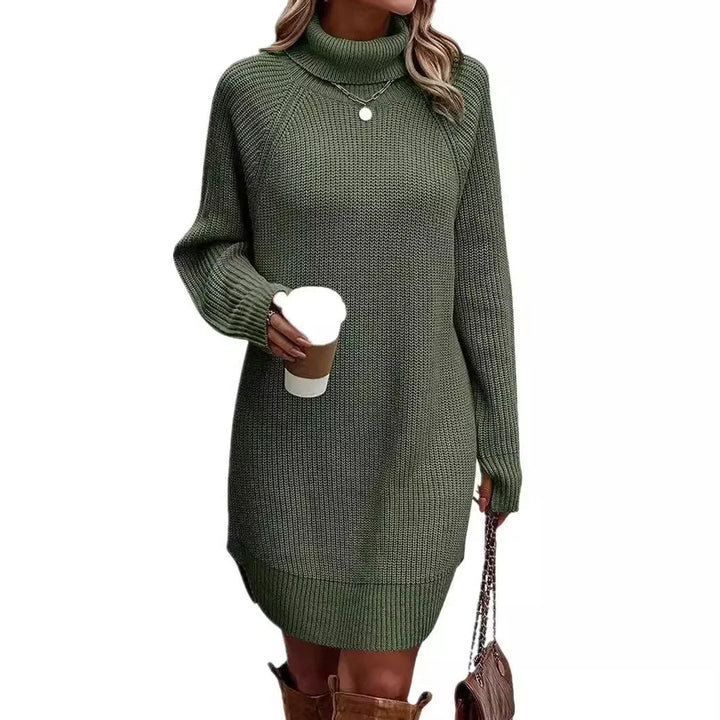 Scarlett winter dress – floor-length elegant cozy women's view
