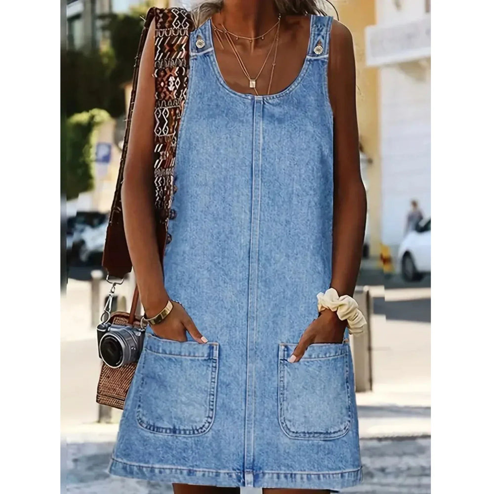 Saylor Denim Dress — alternate view