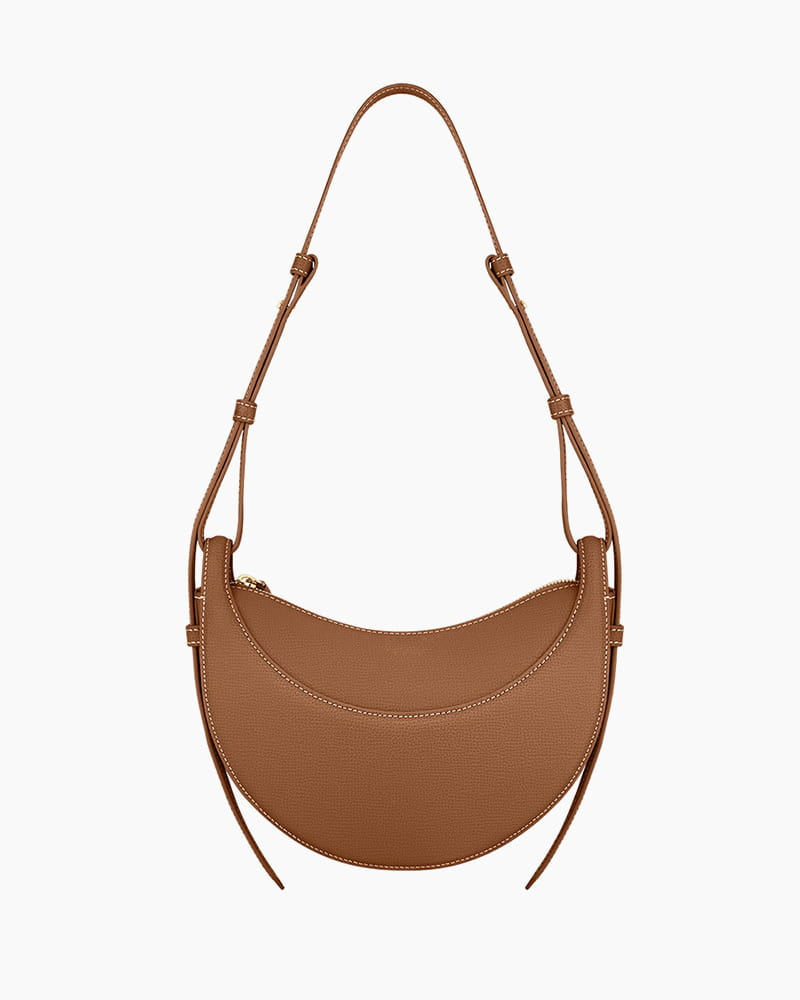 Everyday City Textured Leather Shoulder Bag