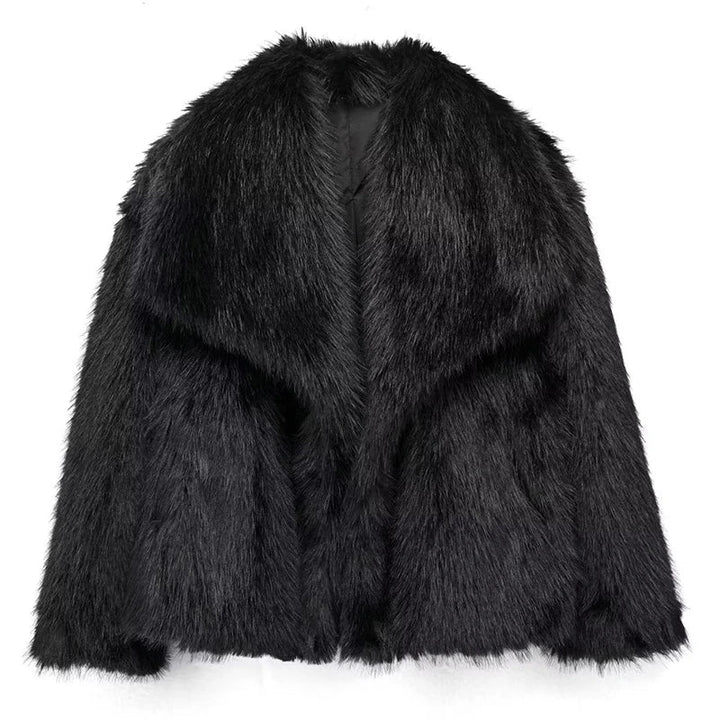Charnotte | Women’s Chic Faux Fur Winter Jacket