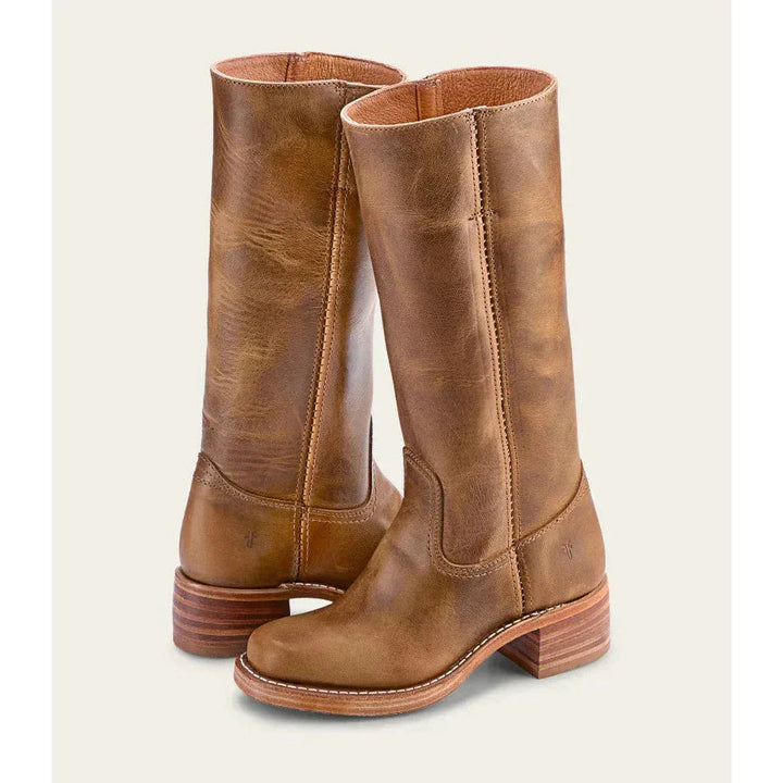 Wren | Women's Square Toe Knee High Riding Boots