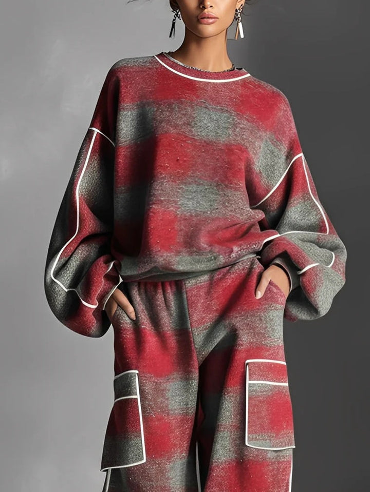 Celestia winter co-ord women – model wearing