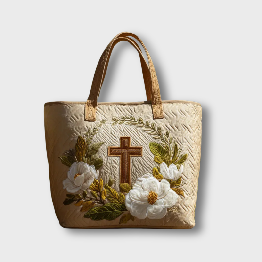 Cassidy Handmade Bag — lifestyle shot