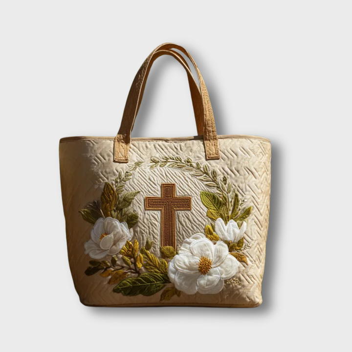 Cassidy Handmade Bag — lifestyle shot