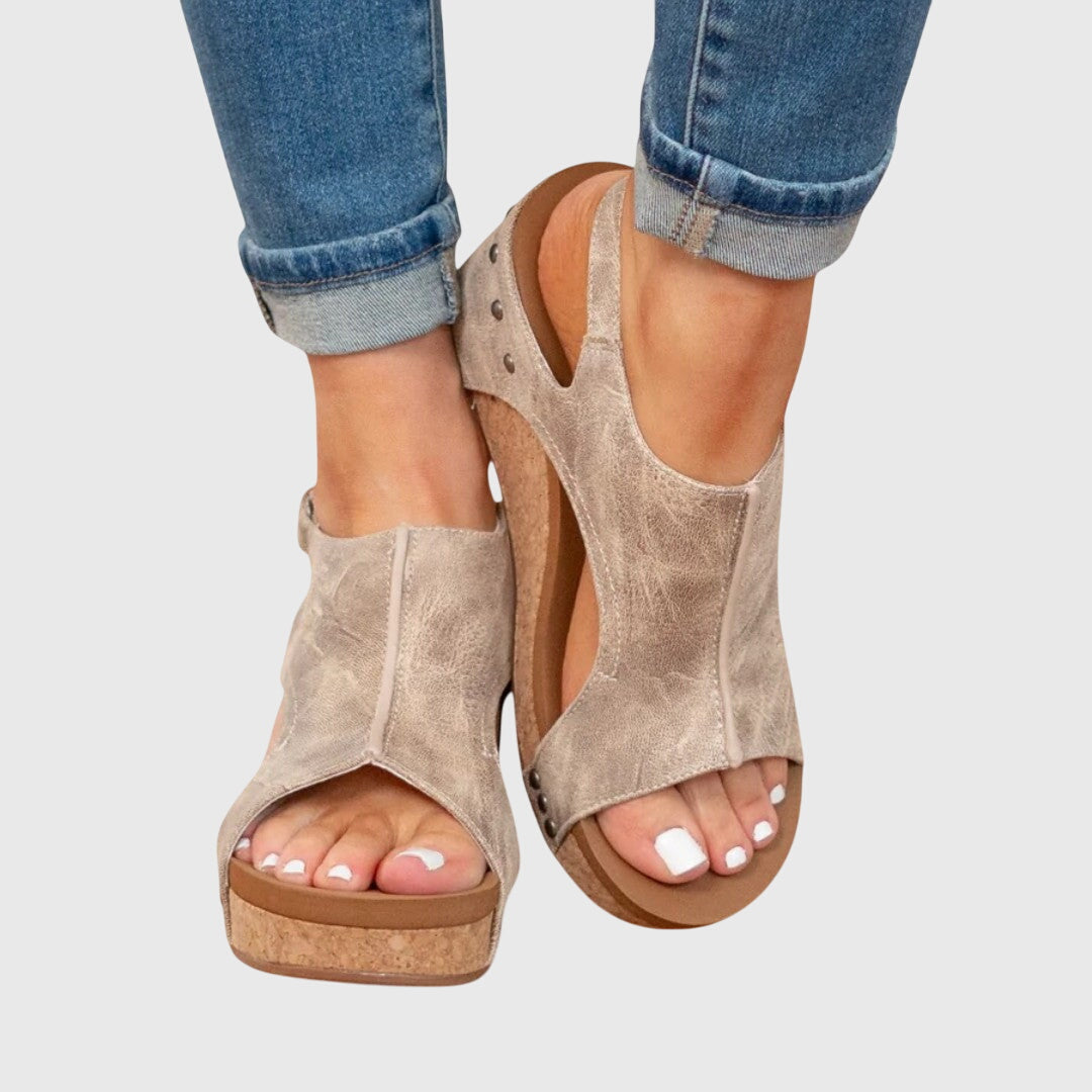 Adela Orthopedic Sandals — side view