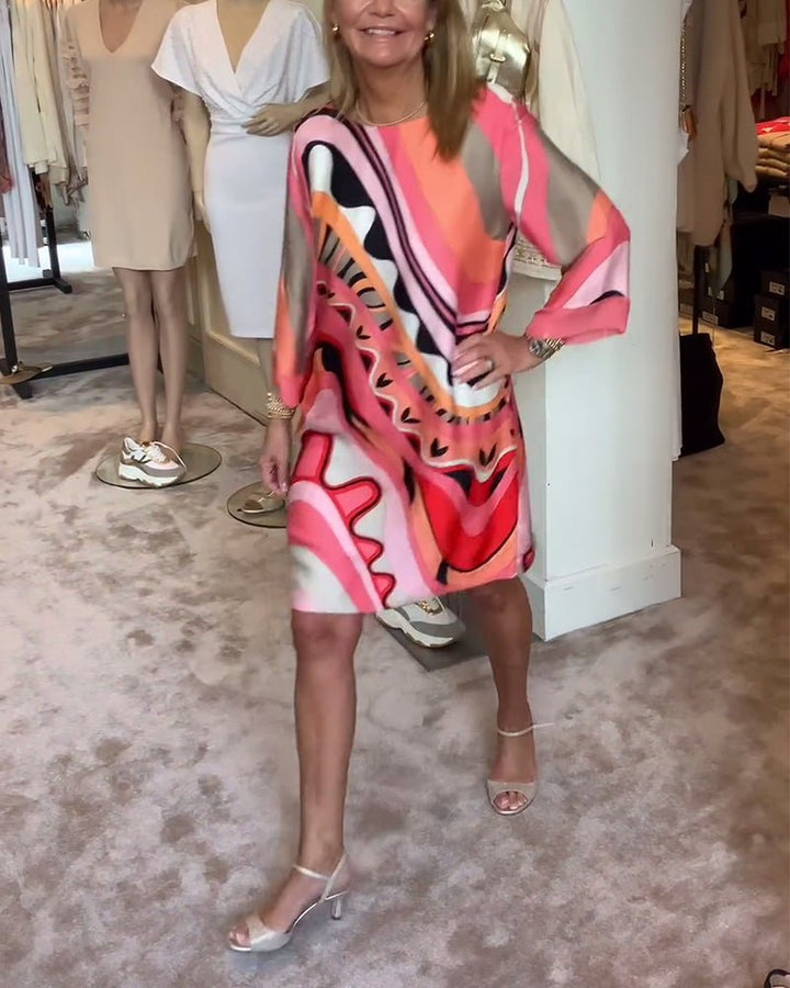 Victoria Boho Midi Dress — close-up view