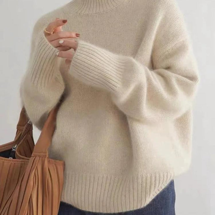 Ainsley | Women's Oversized Turtleneck Sweater