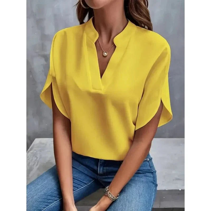 Amelia Light Blouse — styled view
