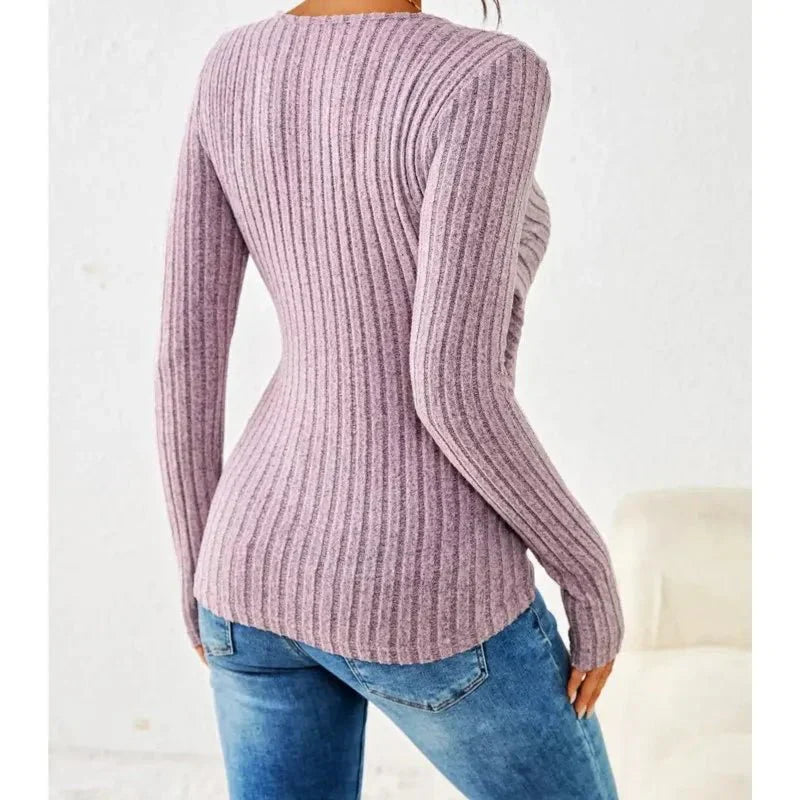 Aurora Long Sleeve Top — side view