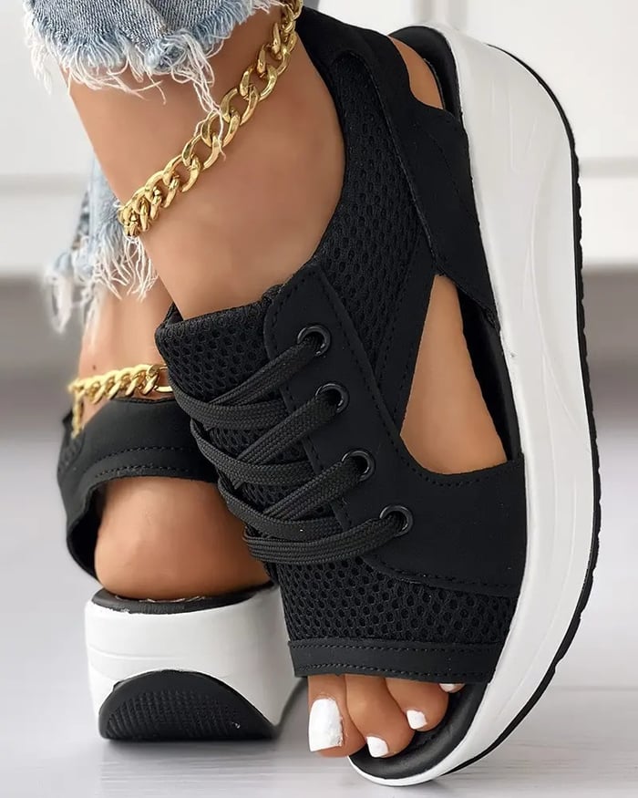 Aria Orthopedic Sandals — detail view