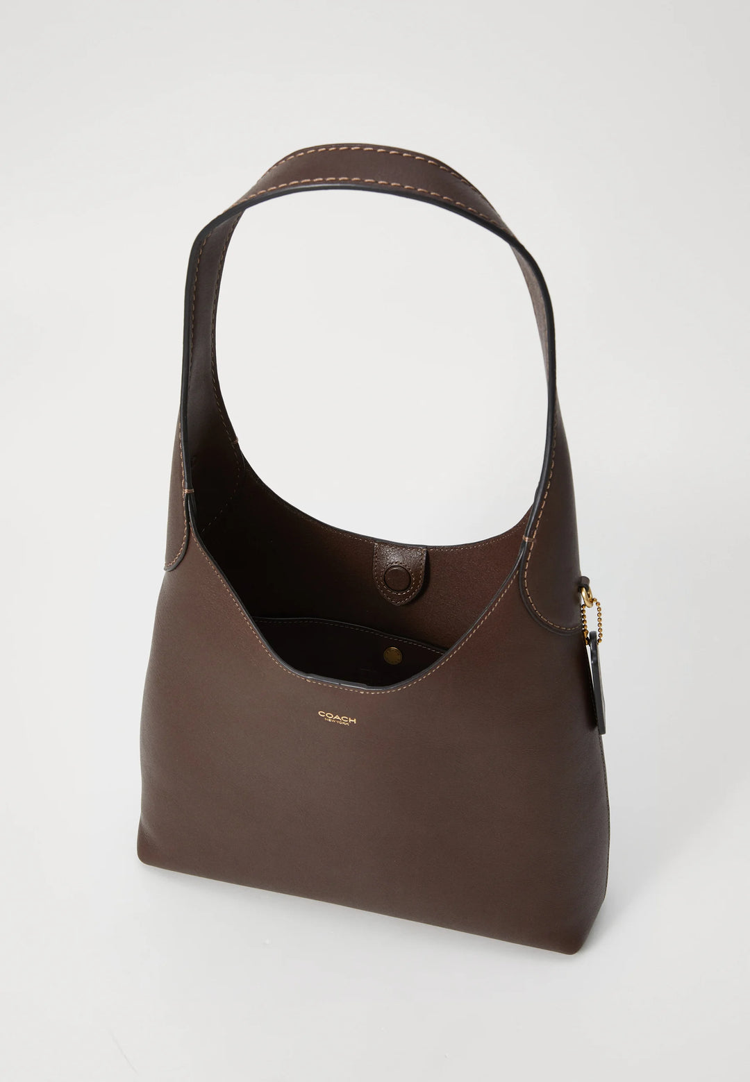 Brooklyn shoulder bag coach brown - detail
