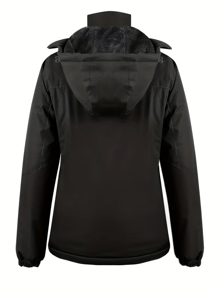 Sierra | Women's Waterproof Ski Jacket with Fleece-Lined Hood