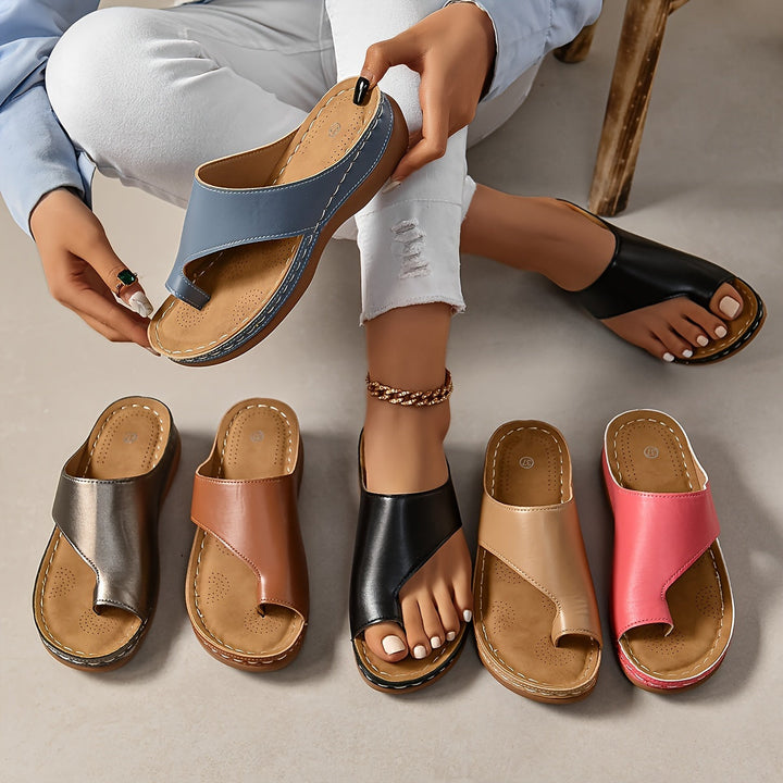 Olivia Orthopedic Sandals — front view