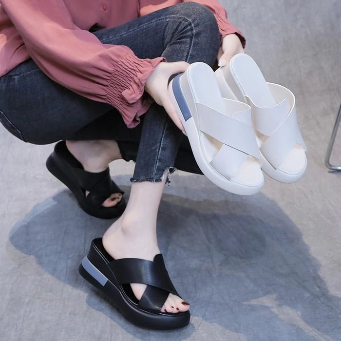 Addison Orthopedic Sandals — lifestyle view