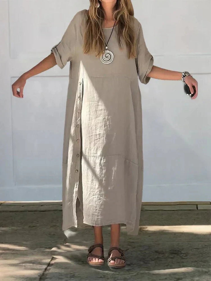 Islay Boho Summer Dress — front view