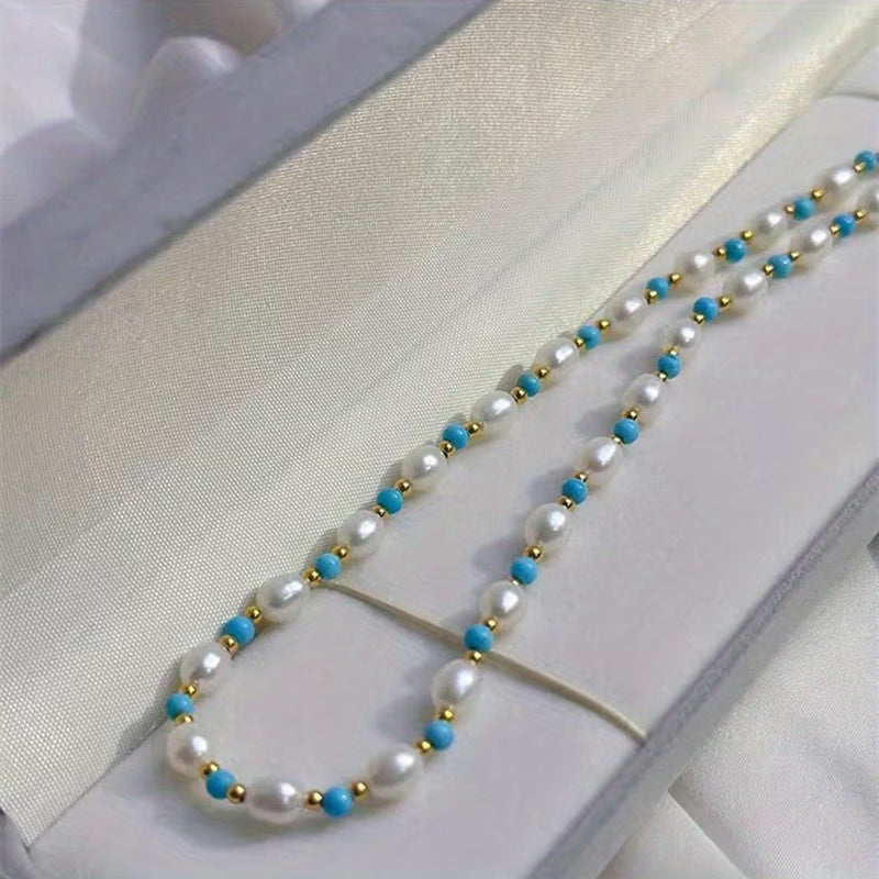 Angle shot highlighting the bead colour contrast