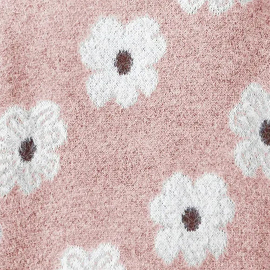 Bloom | Women's Floral Print Half Zip Sweater
