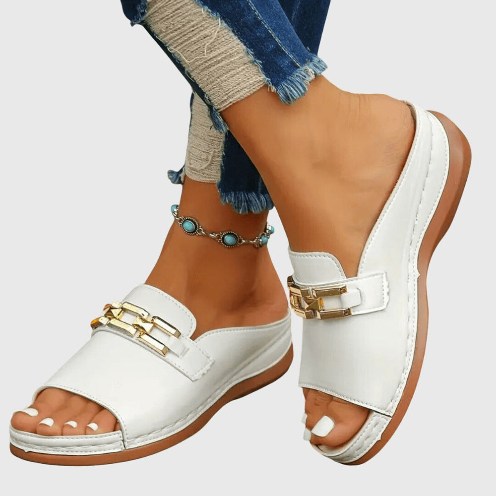 Beatrice Orthopedic Sandals — side view