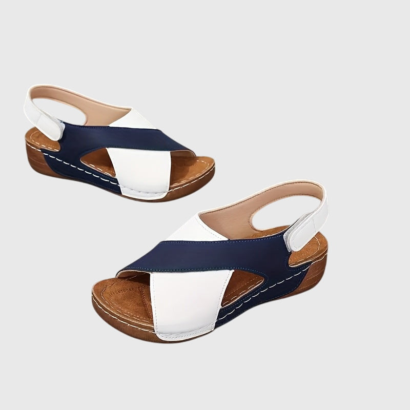 Angelina Comfy Orthopedic Sandals — back view