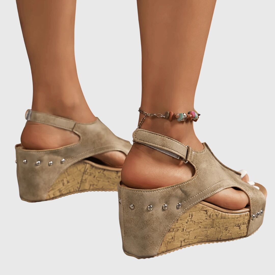 Lydia Orthopedic Sandals — close-up detail
